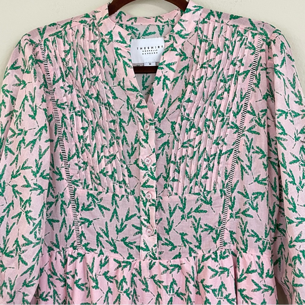 The Shirt by Rochelle Behrens The Charlotte Floral Midi‎ Dress Size Small - Picture 6 of 9